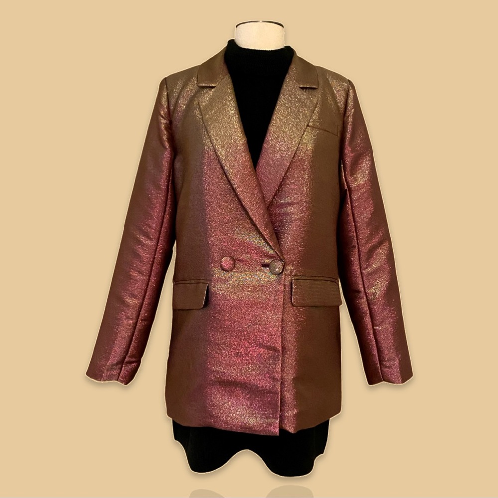 Forever21 Shiny Blazer - medium